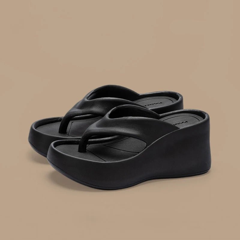 Chic Comfort Wedge Sandals - WellnessWays Fitness and Wellbeing