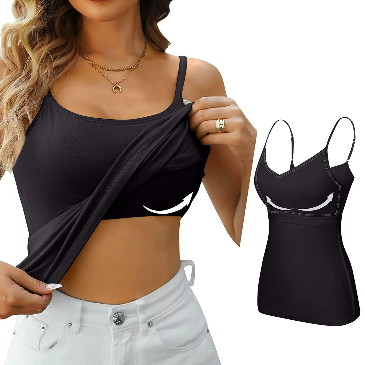 ComfyLift Padded Cami Bra - WellnessWays Fitness and Wellbeing