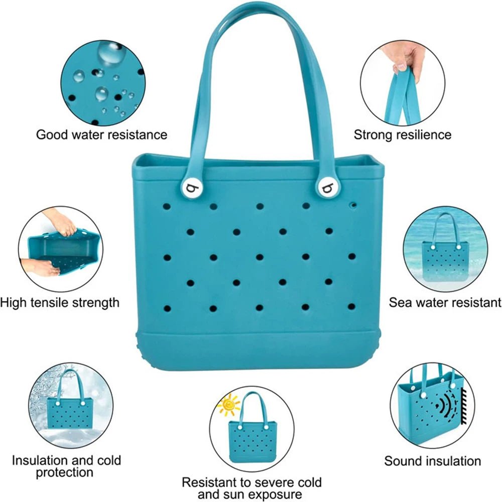 Durable Waterproof Beach Bag - WellnessWays Fitness and Wellbeing