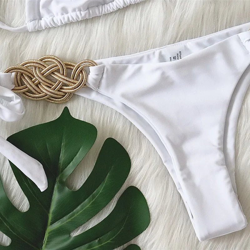 Elegant Brazilian Knit Bikini - WellnessWays Fitness and Wellbeing