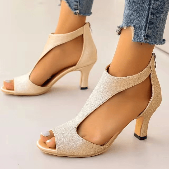 Elegant Roman Heels - WellnessWays Fitness and Wellbeing