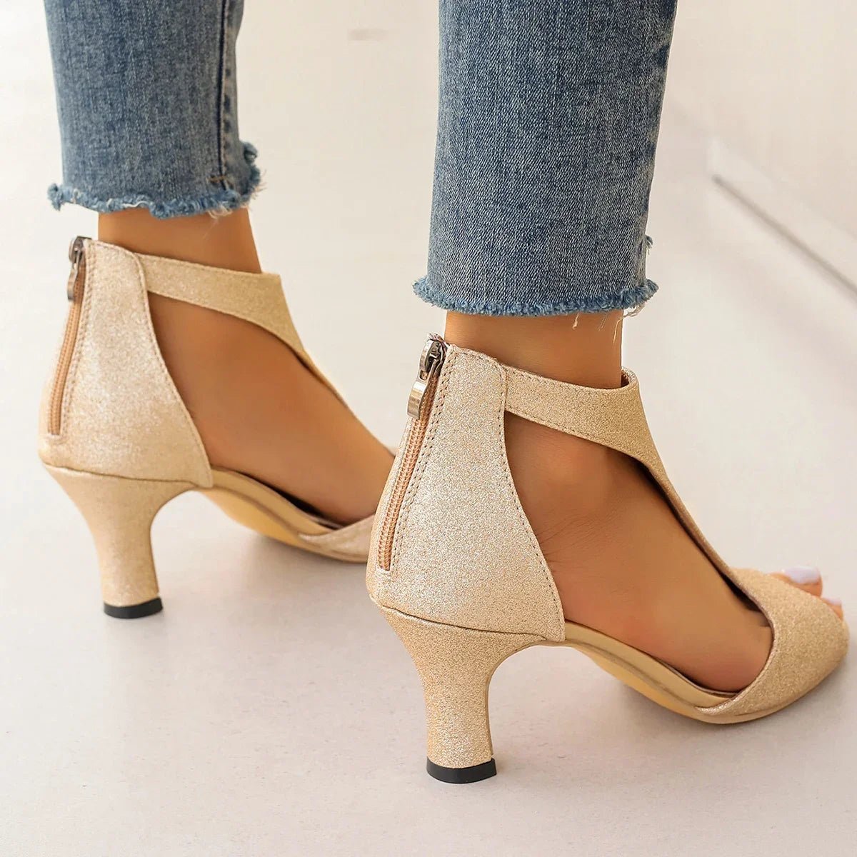 Elegant Roman Heels - WellnessWays Fitness and Wellbeing