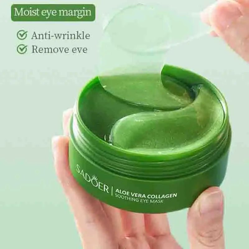 Eye Mask Aloe Vera Collagen - WellnessWays Fitness and Wellbeing