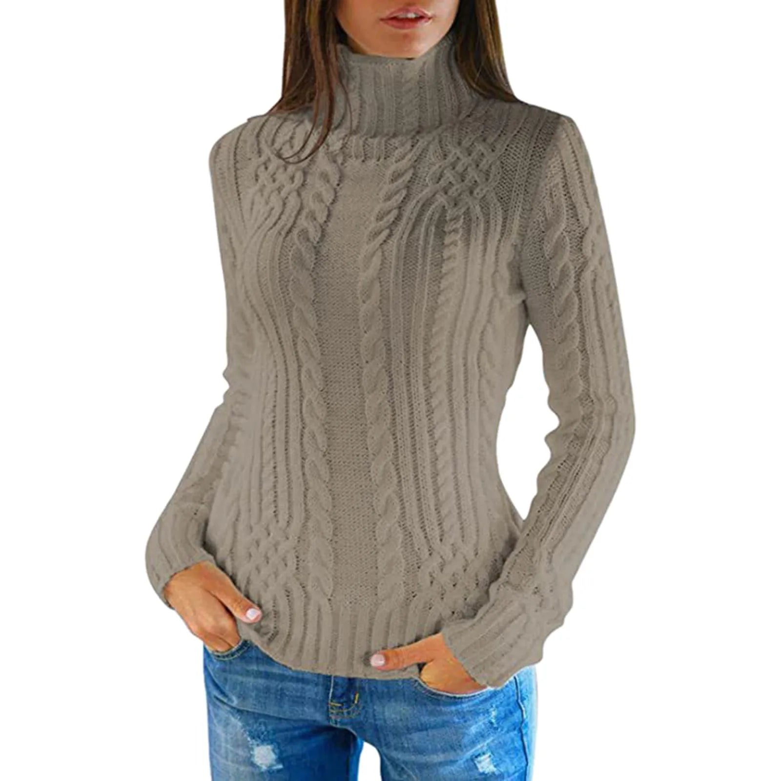 Cashmere Turtleneck Sweater