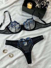 Sensual Lace Lingerie Set