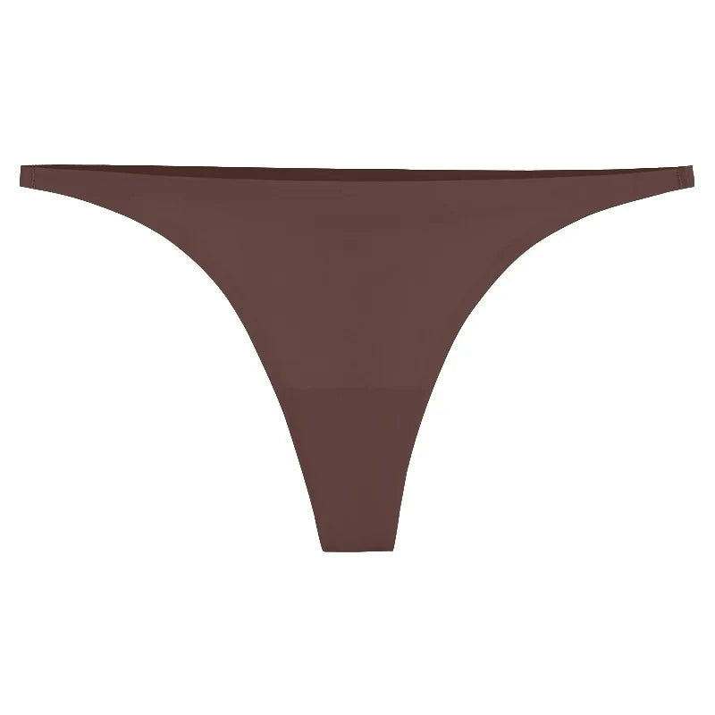 Ice Silk Seamless Soft Thongs