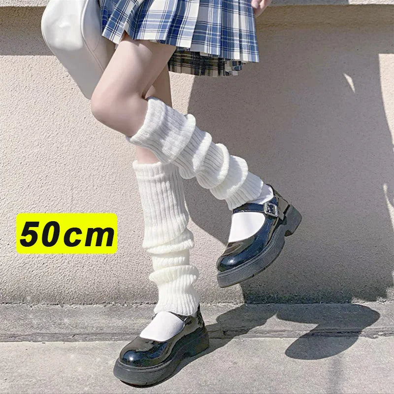 Cozy Knit Lolita Leg Warmers