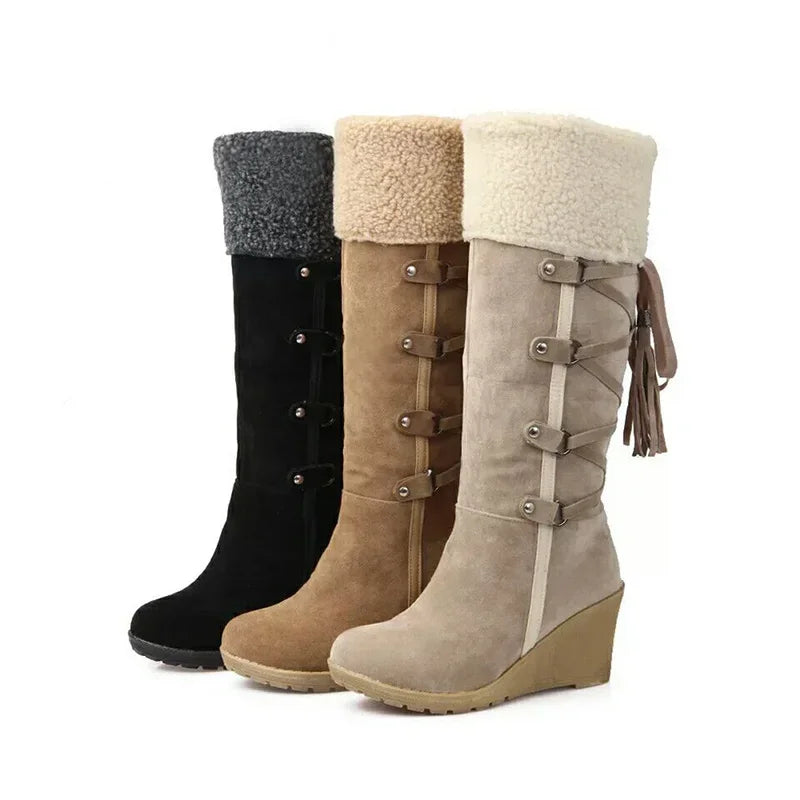 WarmWedge Winter Snow Boots