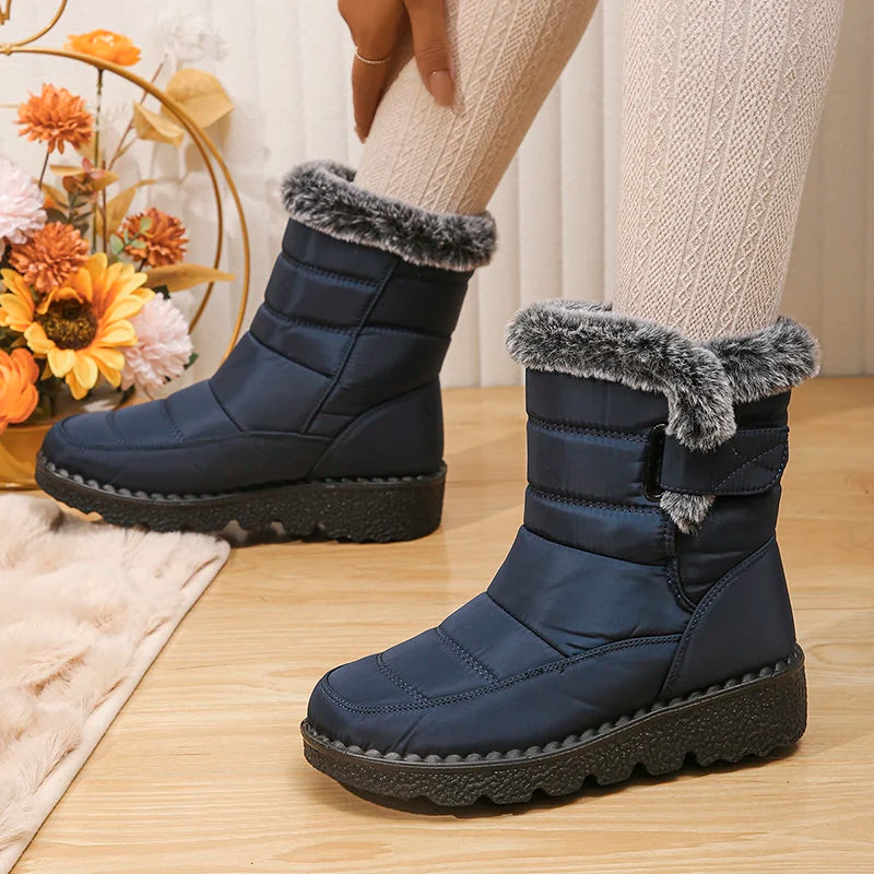 Warm Plush Snow Boots