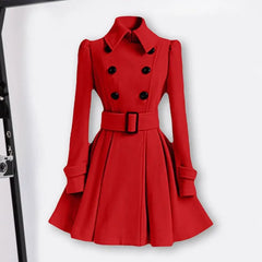 Elegant Winter Belted Coat