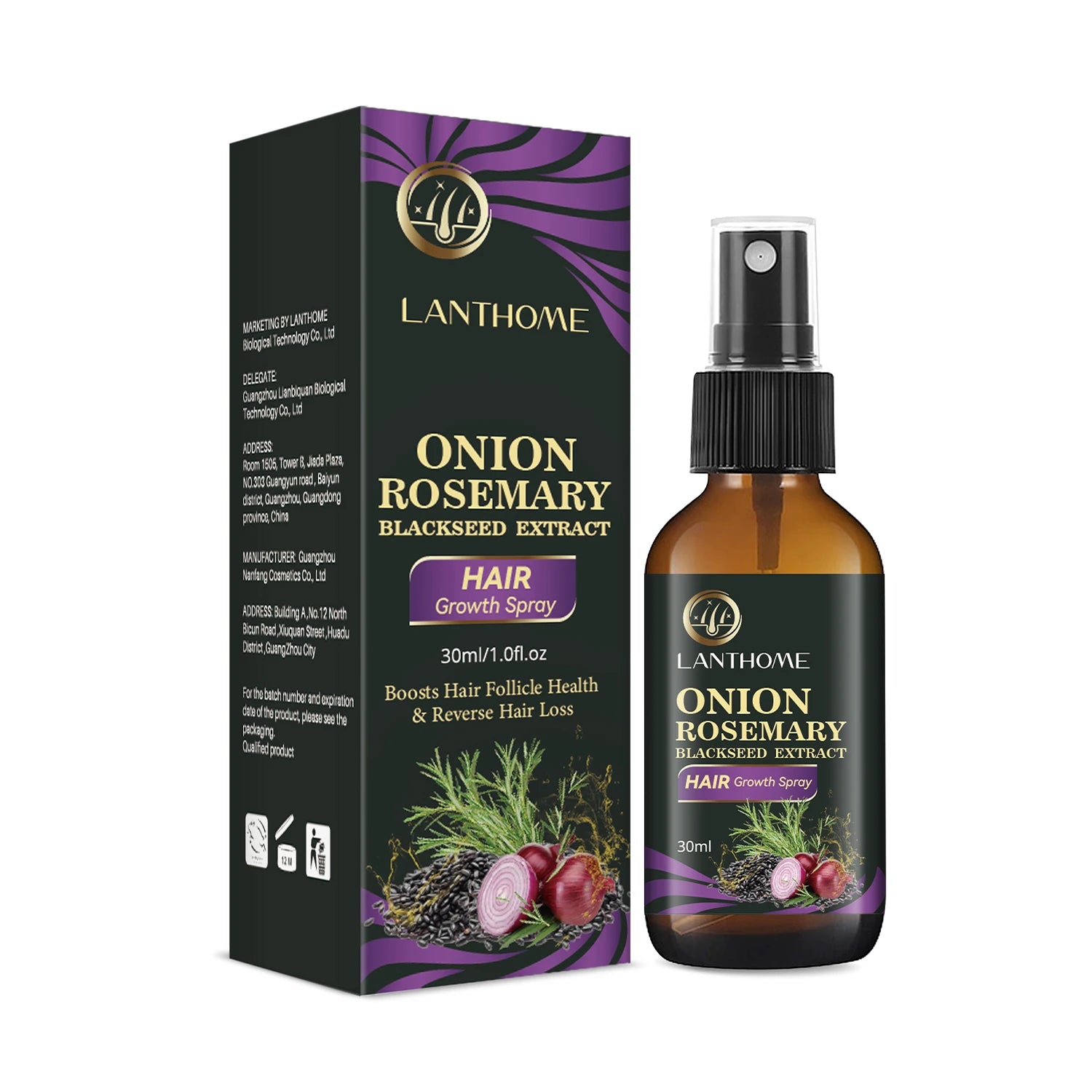 Rosemary Onion Hair Growth Shampoo