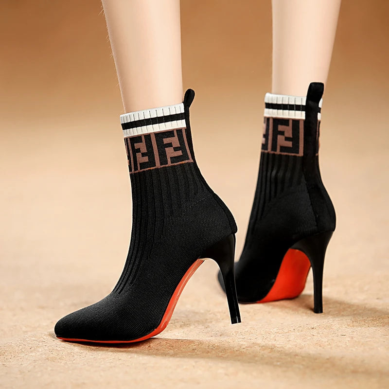 Chic Pointed Toe Ankle Boots