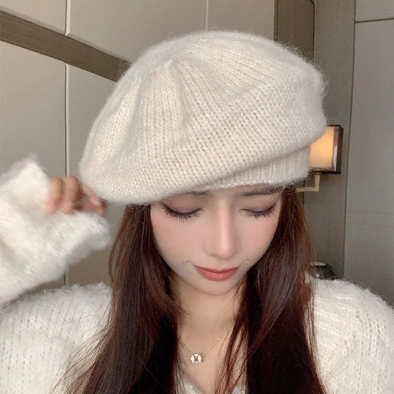 Cozy Women's Vintage Beret Hat