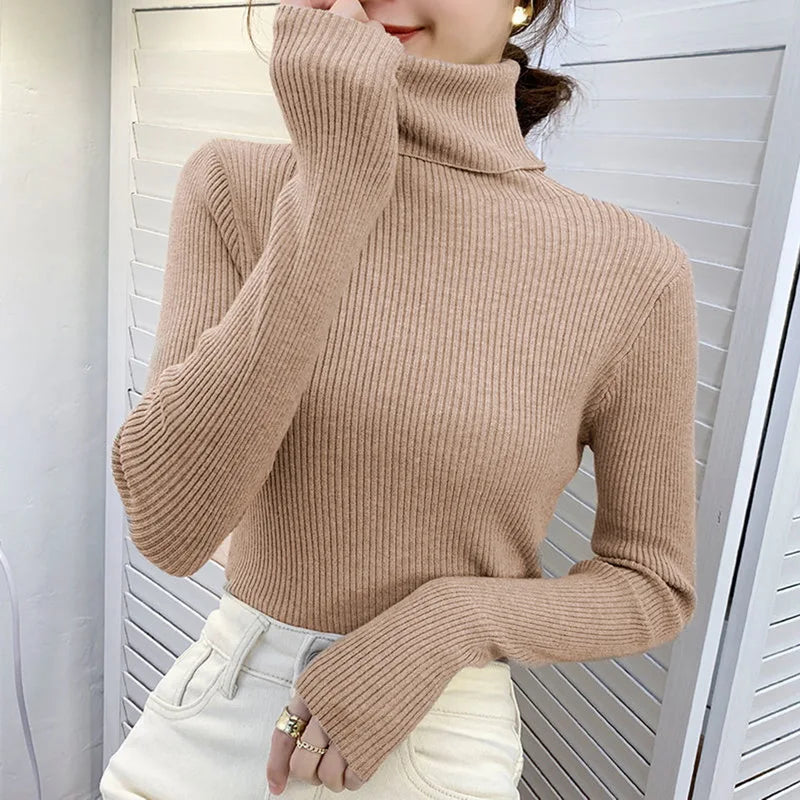 Cozy Cashmere Turtleneck Sweater