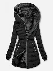 Warm Winter Hooded Cotton Coat