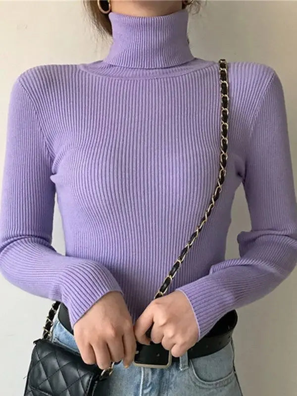 Cozy Cashmere Turtleneck Sweater