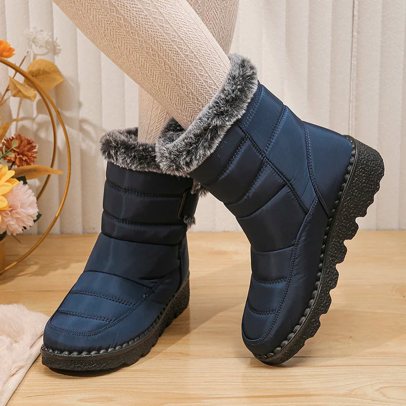 Warm Plush Snow Boots