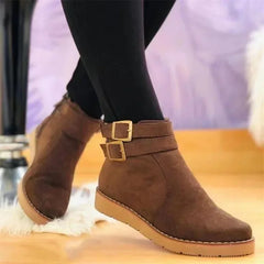 Fleece Ankle Boots