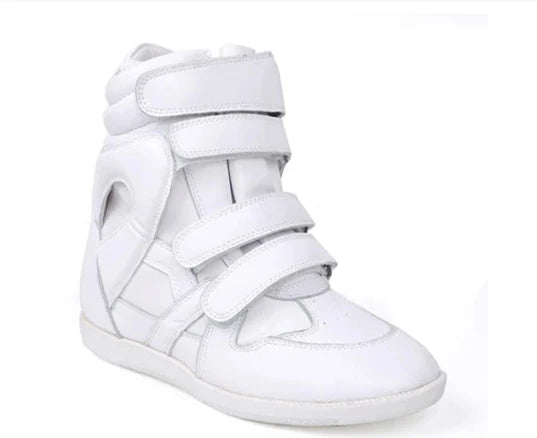 Hightop Wedge Ankle Boots