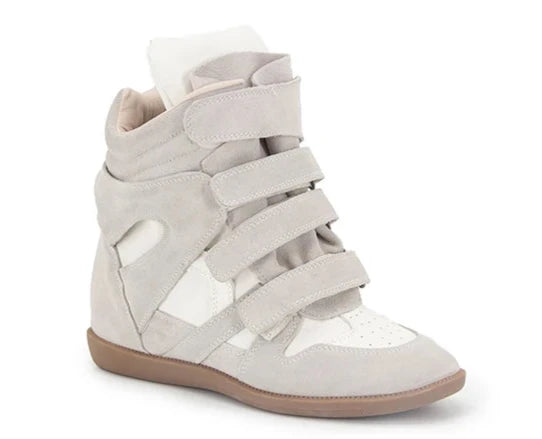 Hightop Wedge Ankle Boots