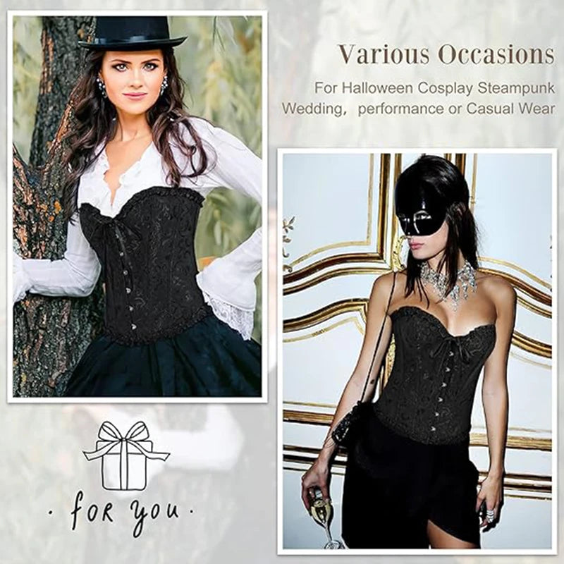 Elegant Floral Lace Corset Shaper