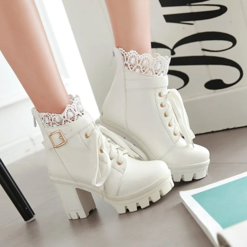 Elegant Autumn Ankle Boots