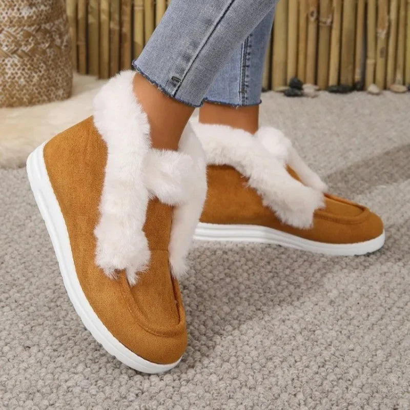 Plush Winter Snow Boots