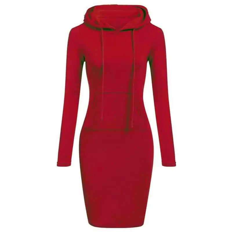 Chic Hooded Dress for Women