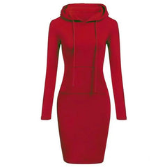 Chic Hooded Dress for Women