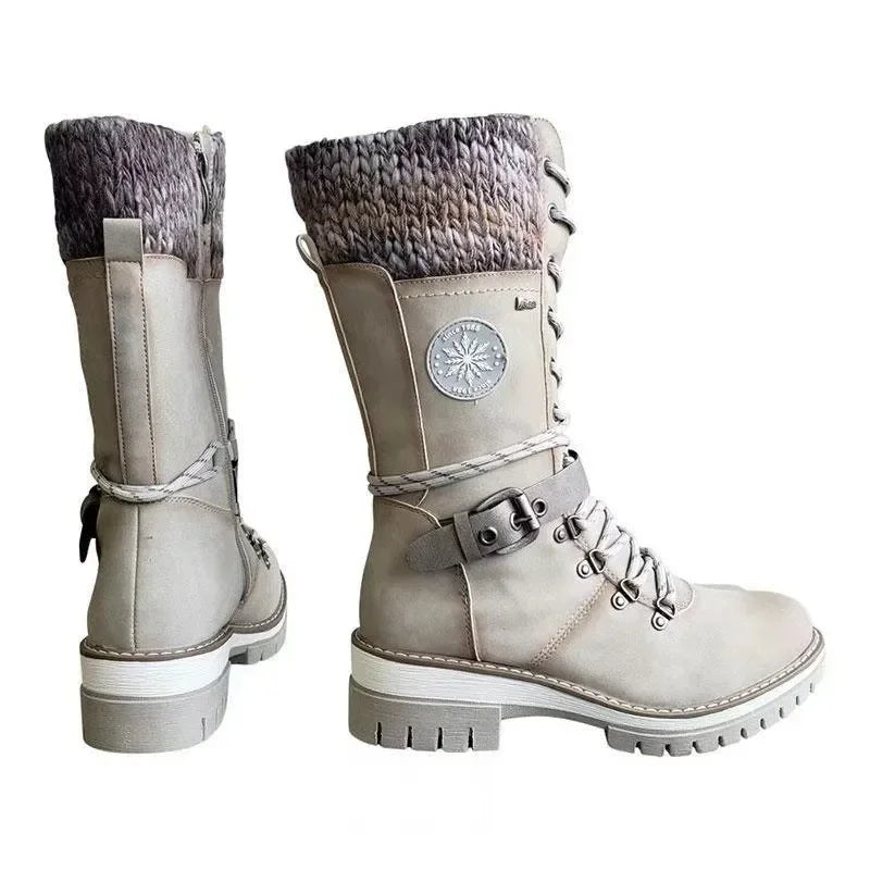 Mid-Calf Women Winter Boots