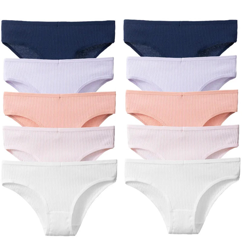 Soft Cotton Briefs Set