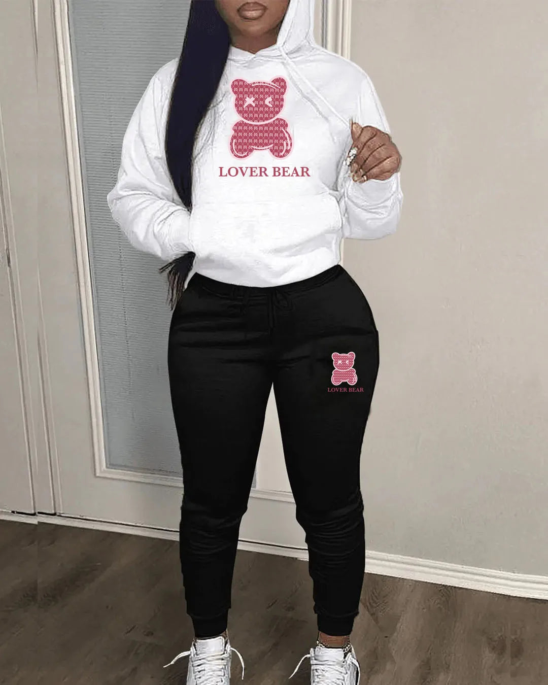 Cozy Lover Bear Tracksuit Set