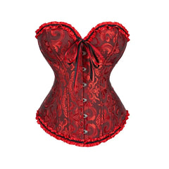 Elegant Floral Lace Corset Shaper