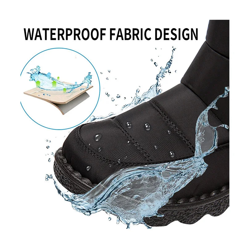 Korean Style Waterproof Winter Boots