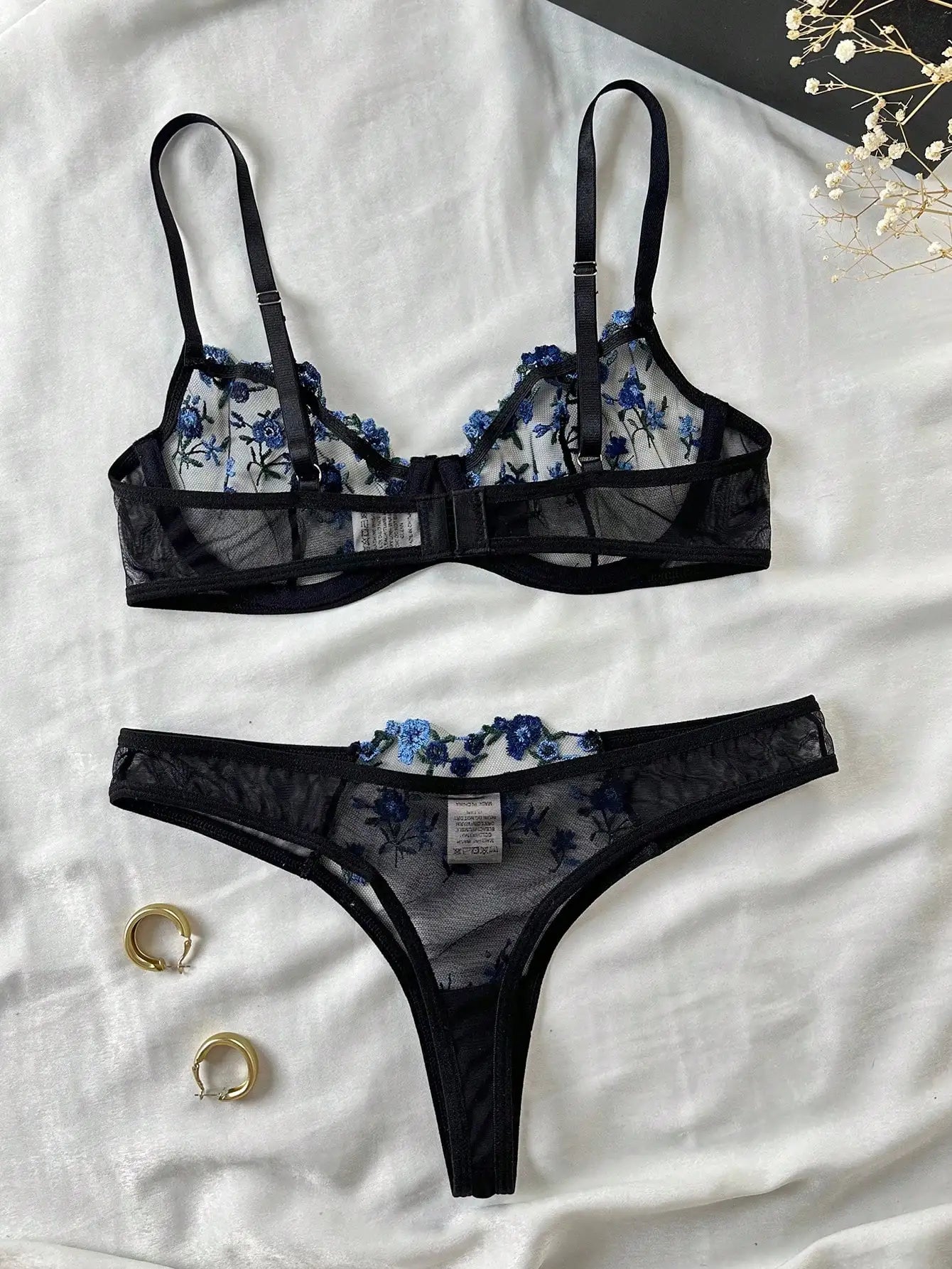 Sensual Lace Lingerie Set