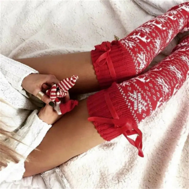 Cozy Christmas Leg Warmers