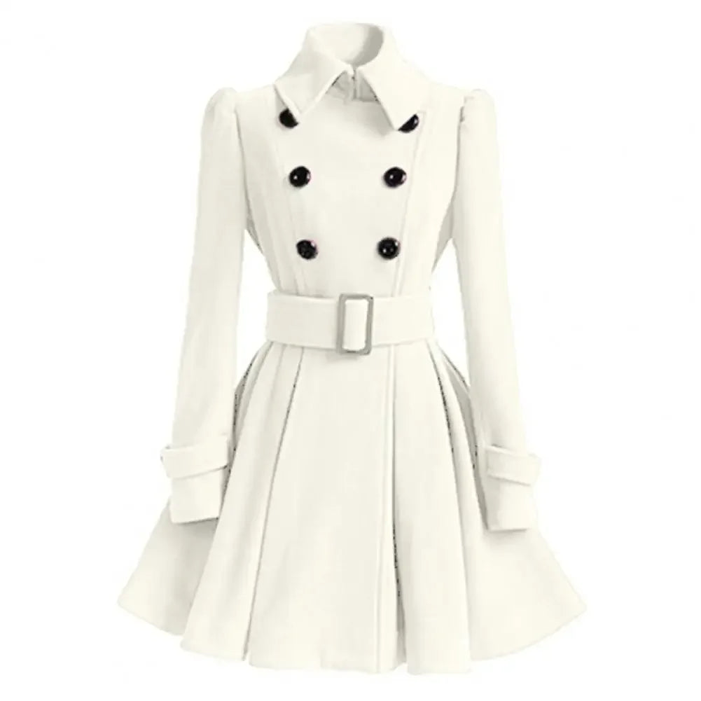 Elegant Winter Belted Coat