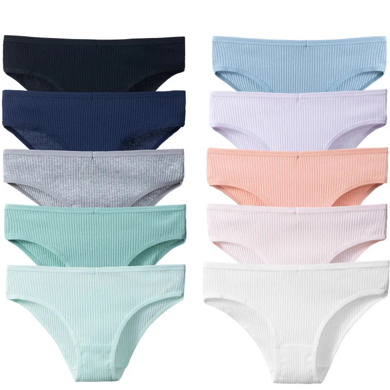 Soft Cotton Briefs Set