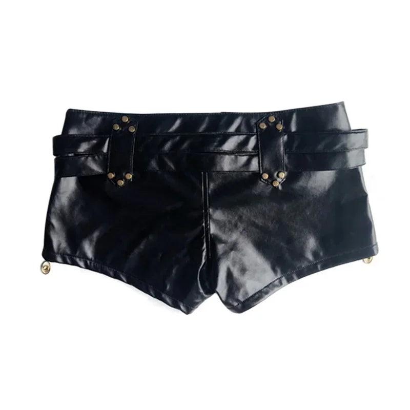 Leather Lift Shorts