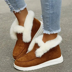 Plush Winter Snow Boots