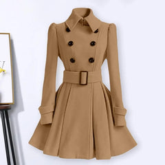 Elegant Winter Belted Coat