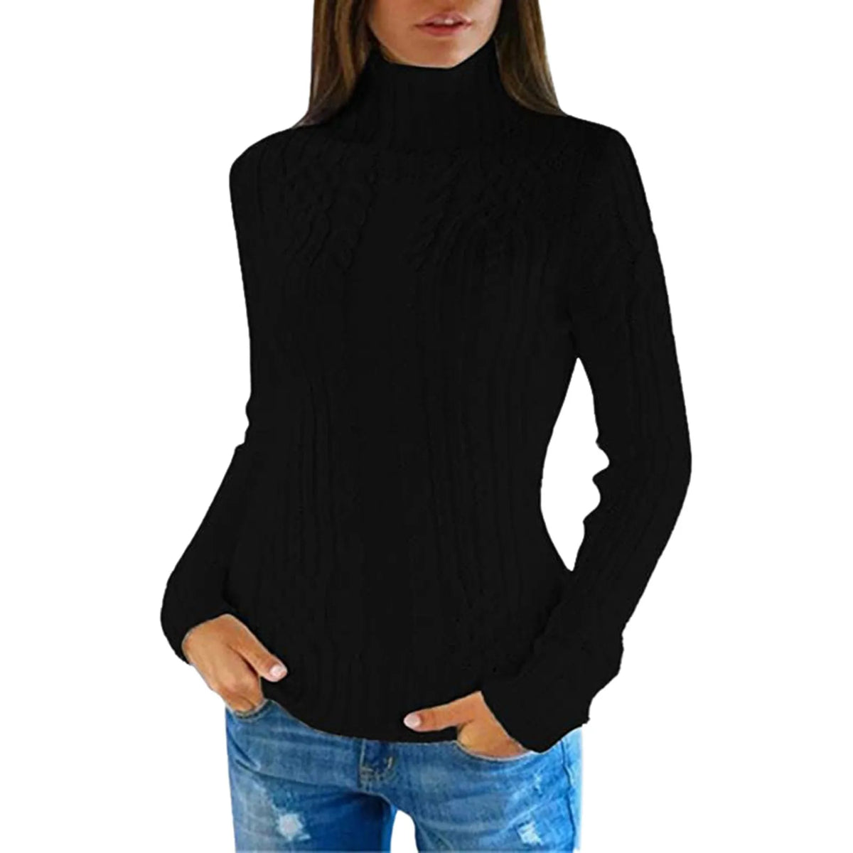 Cashmere Turtleneck Sweater