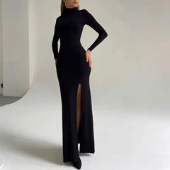 Elegant Black Maxi Dress