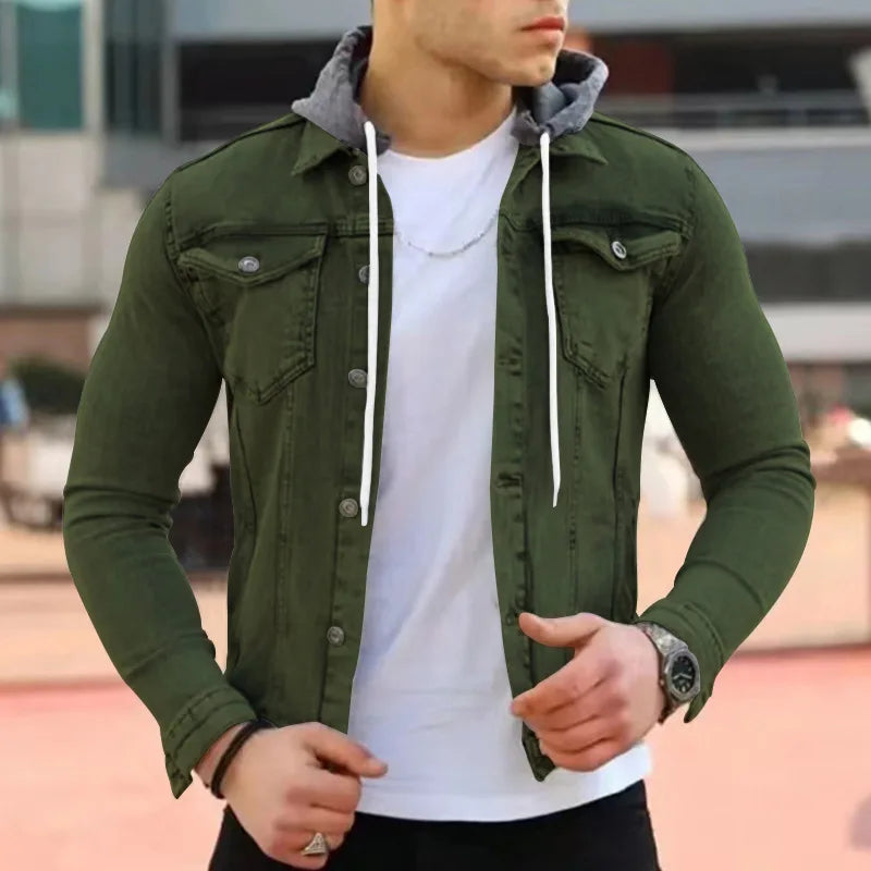 Men's Casual Hooded Jacket