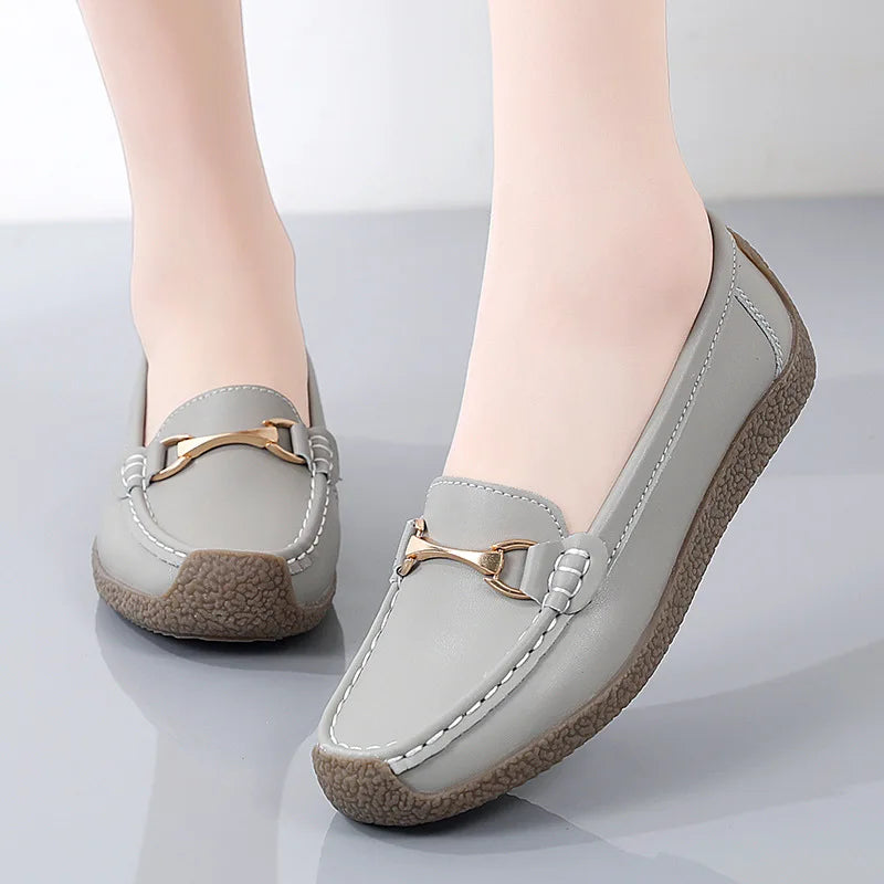 Comfort Leather Flats