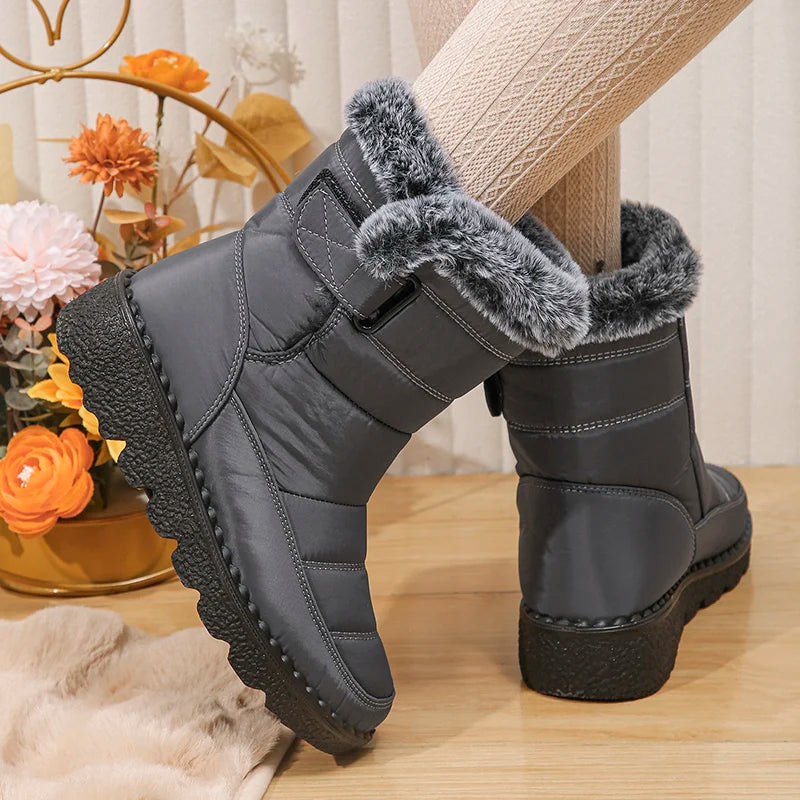 Warm Plush Snow Boots