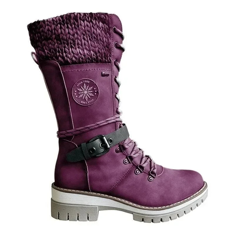 Mid-Calf Women Winter Boots