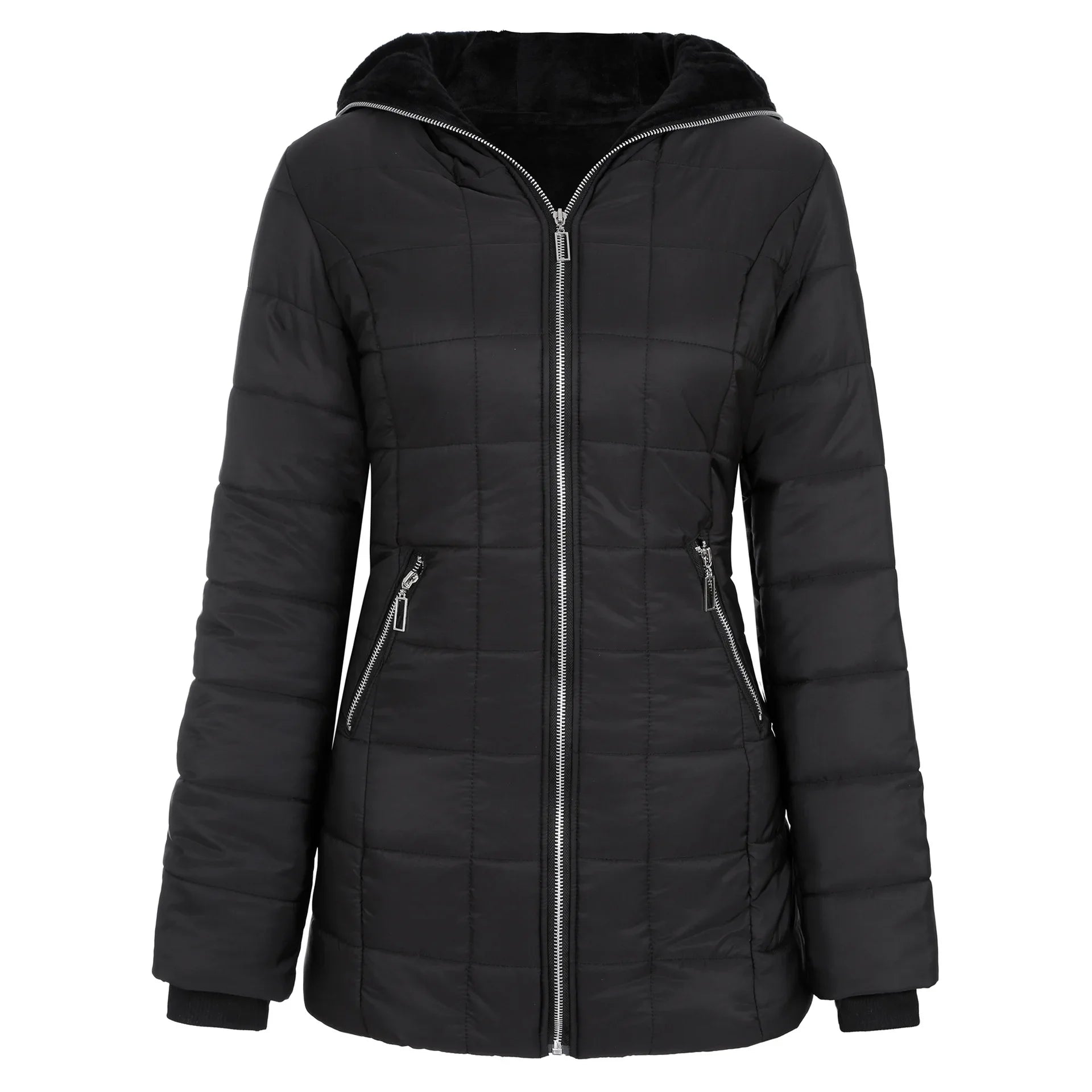 Warm Winter Hooded Cotton Coat