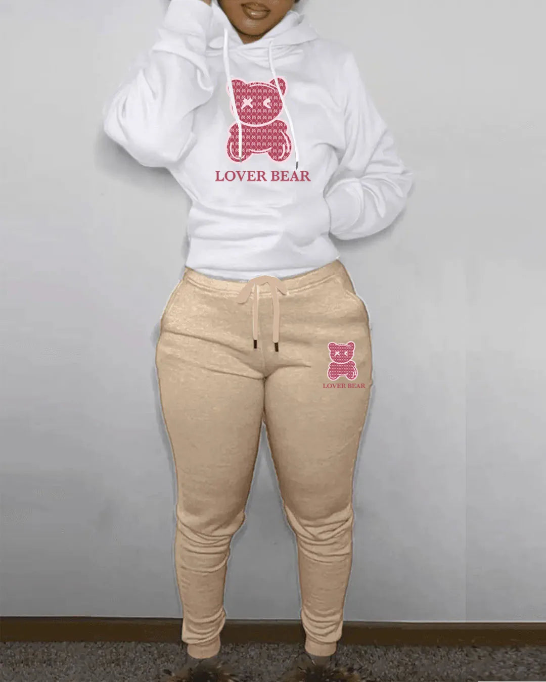 Cozy Lover Bear Tracksuit Set