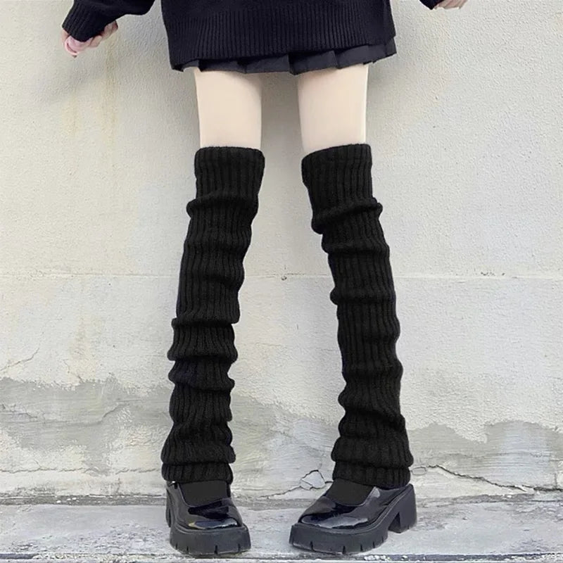 Cozy Knit Lolita Leg Warmers